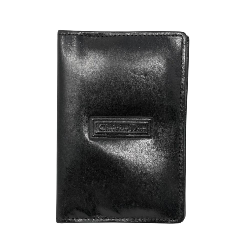 Christian Dior Black Bifold Wallet